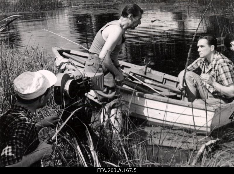 View of the film studio Tallinn Film Studio Tallinn Film Studio Eventual meeting during the action.