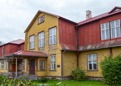 Jõgeva Children's and Youth Centre. 09.11.1990 rephoto