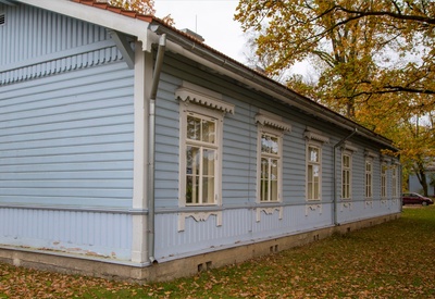 Betti Alver's birthplace in Jõgeva in 1982. rephoto