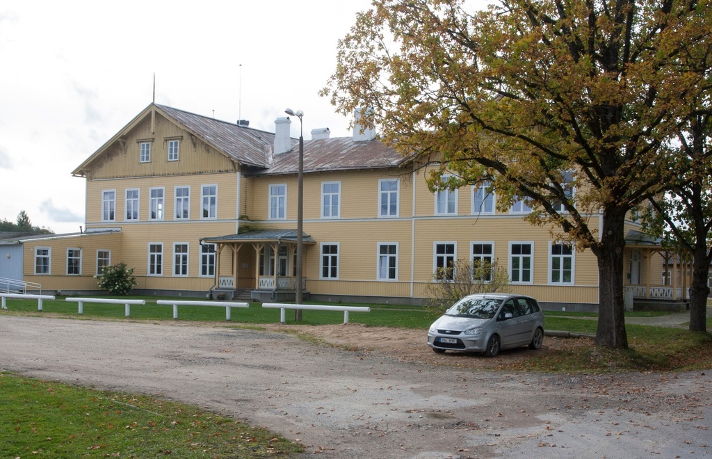 foto, Suure-Jaani khk, Kildu koolihoone, 1930, foto A. Weidner rephoto
