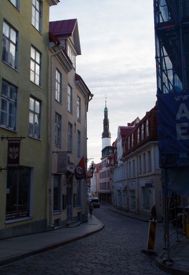 Tallinn, Pika tänava algus. rephoto