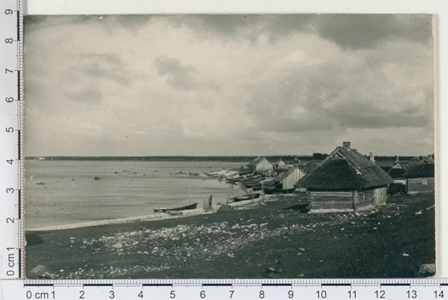 Blackjala fishermen village, Saaremaa 1925