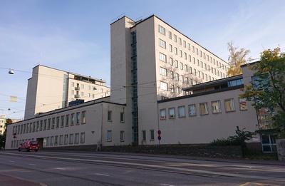 Tukholmankatu 10. Sairaanhoitajaopisto. rephoto
