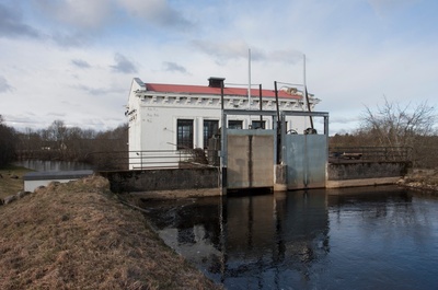 Väike-kamari power plant Jõgeva County Põltsamaa County Väike-Kamari rephoto