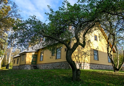 Palamuse old schoolhouse 10.1959 rephoto