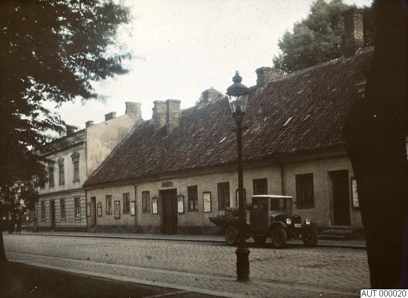 lastbil, gata - Gatubild - von Conows stiftelse. - 493 5 - Foto: Gustaf W:son Cronquist / Malmö Museer