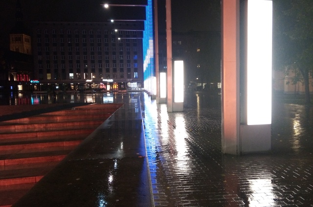 Freedom Square in Tallinn rephoto
