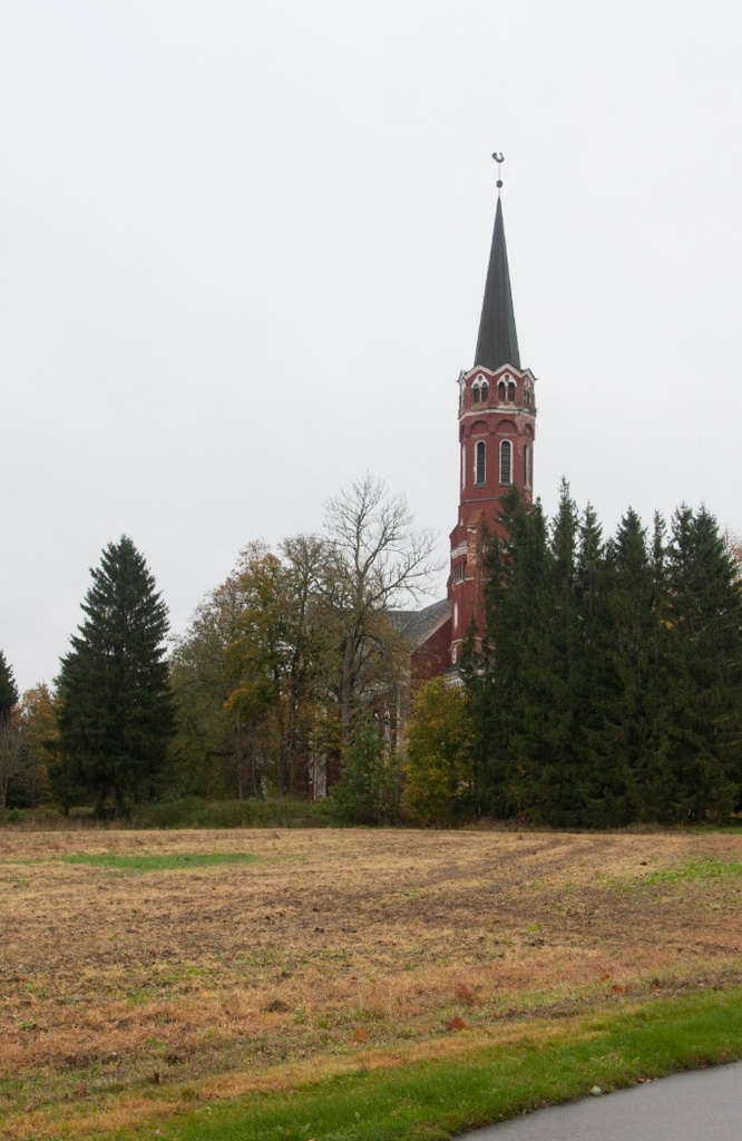 foto, Halliste khk, Halliste kirik u 1935 rephoto