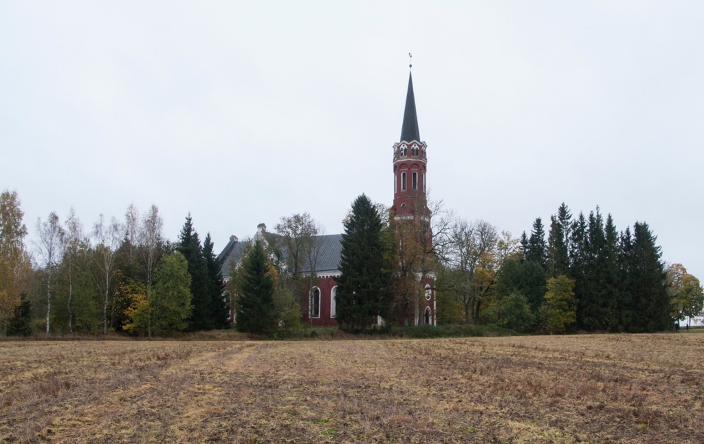 Halliste Church rephoto