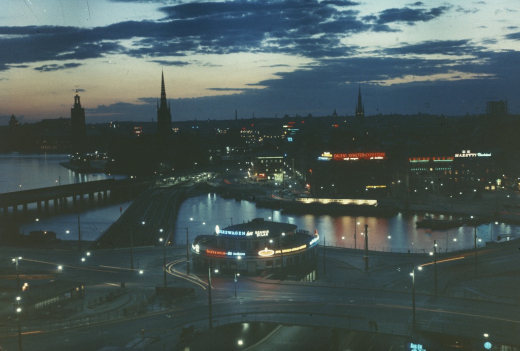 Stockholm at night
