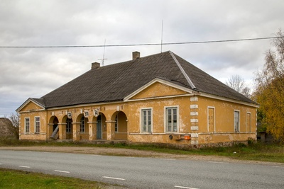 Main building of storm post station rephoto