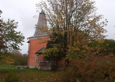 The lower fire tower of Tallinn connector rephoto