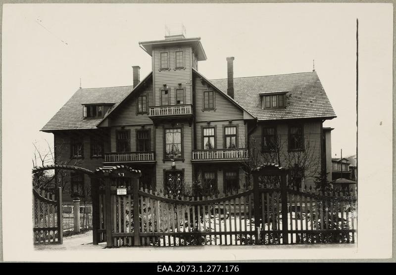 Dr Willberg's house in Karlova on Day Street