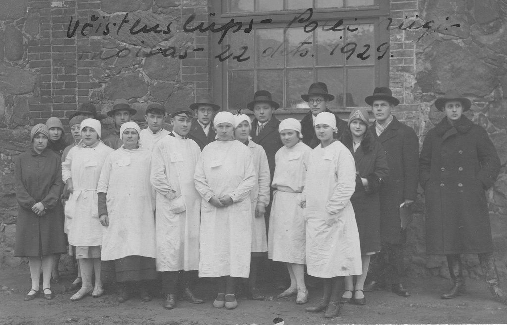 Competition lock in Polli Manor 22.12.1929