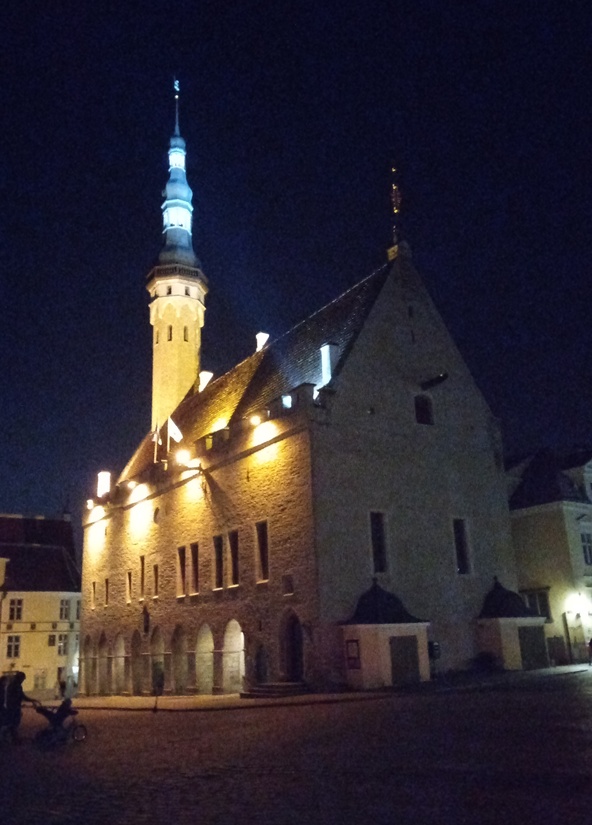 Tallinn Raekoda. rephoto