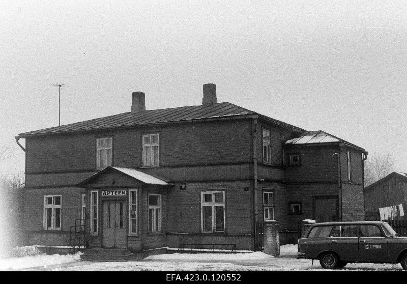Outdoor view of the Dog pharmacy in Paide Region.
