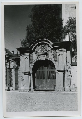 Narva, the Gate of the City Church.  duplicate photo