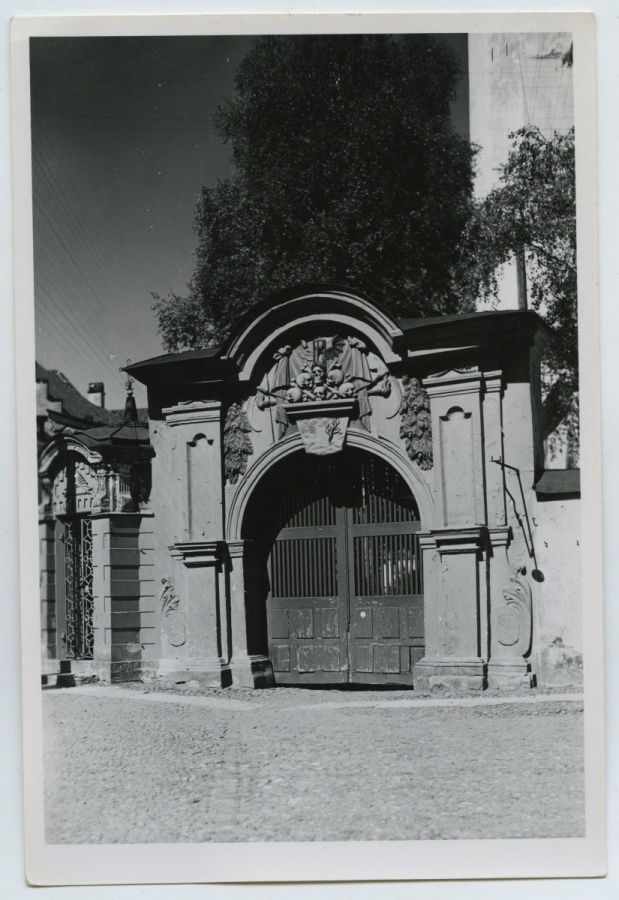 Narva, the Gate of the City Church.