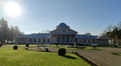 View of the new mud treatment facility in Pärnu rephoto