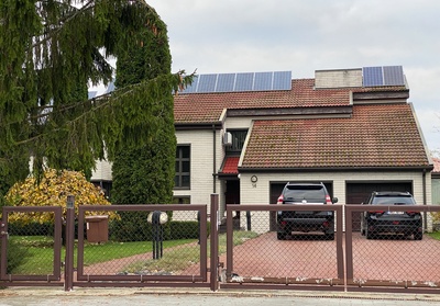 A house built by as Kodala in Järveküla. rephoto