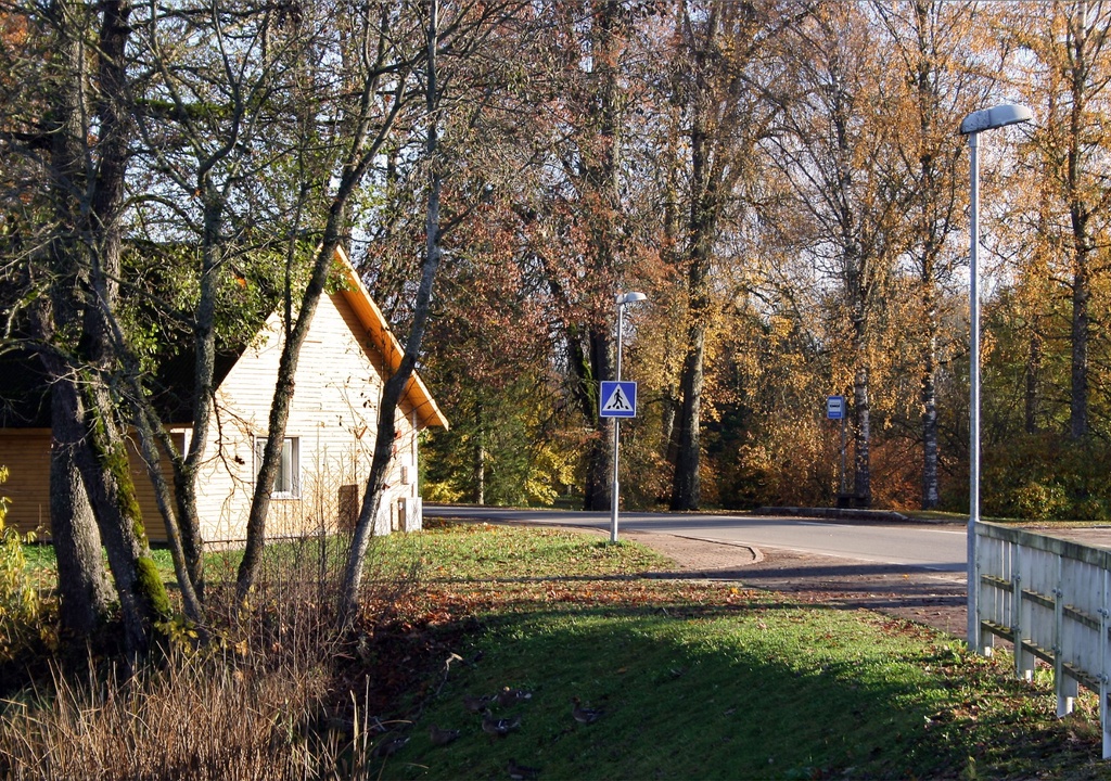 Vaade Palamuse bussijaamale rephoto