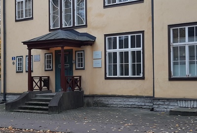 Elamu Tallinnas, vaade. Arhitekt Ernst Kühnert, Jacques Rosenbaum rephoto