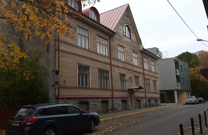 Double wooden building, Peeter Süda Street 9. rephoto