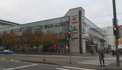Tallinn Postamaja, view of the building in the construction stage. Architects Raine Karp, Mati Raigna rephoto