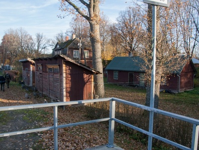 Auxiliary Building of Olustvere Railway Station 3 Viljandi county Suure-Jaani vald rephoto
