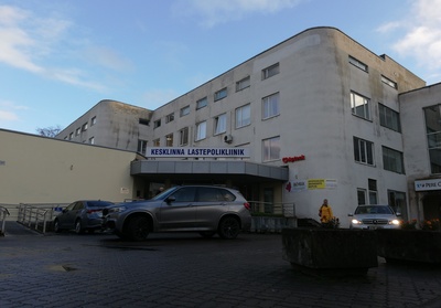 Kesklinna Children's Police Clinic traumapunkt Ravi Street 27. rephoto