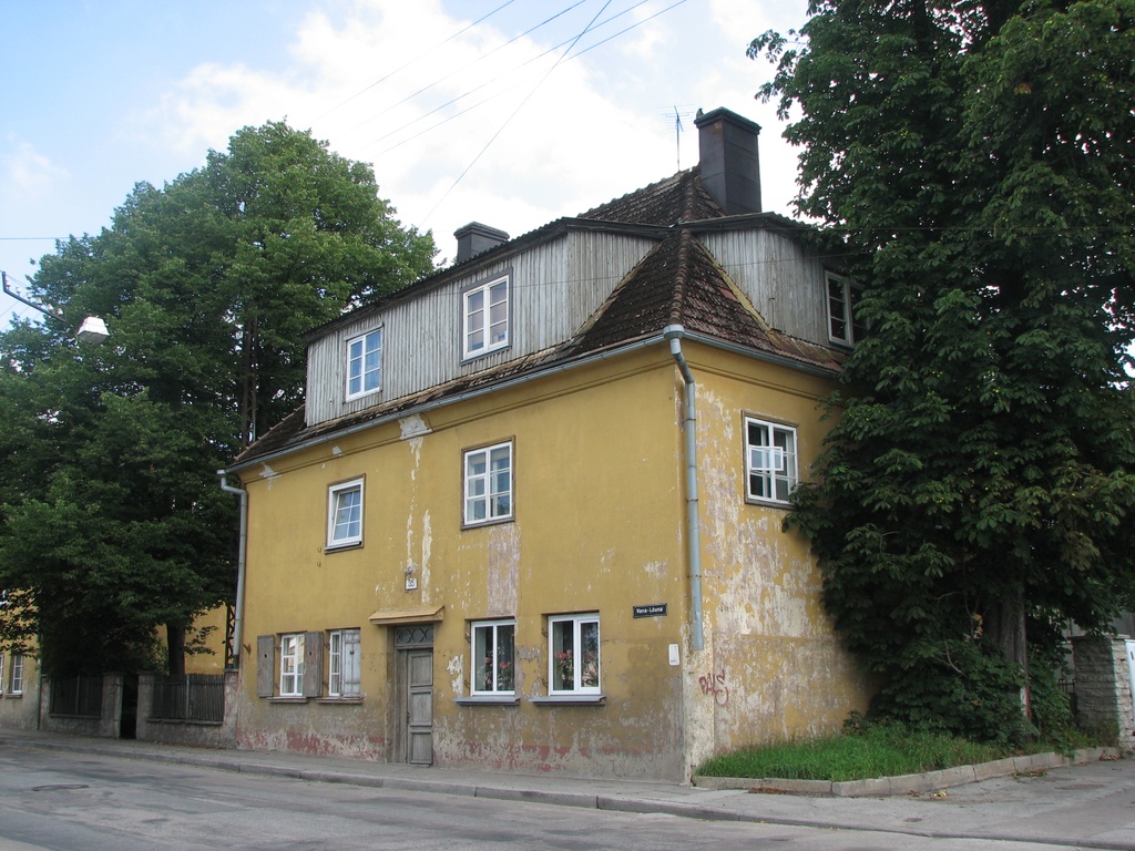 Vana-Lõuna 35.IMG 7658 - A.M.Luther Vineeri- ja Mööblivabriku töötajate elamu 1922. aastast Vana-Lõuna tänav 35