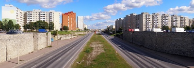Laagna road 2, Sept 2009 - Laagna Road, the main artery of the Lasnamäe district of Tallinn.  duplicate photo