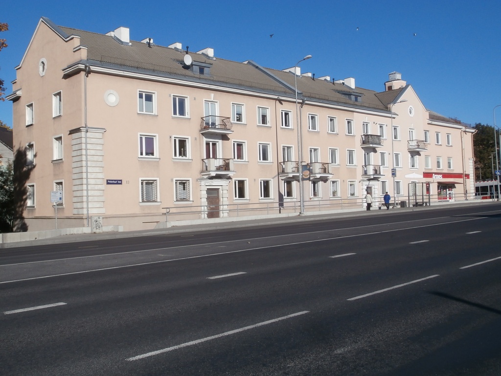 Peterburi tee 13 Building in Lasnamae Tallinn 20 October 2015