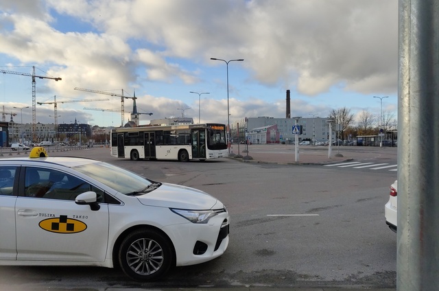 Taksopeatus Tallinna reisisadamas rephoto