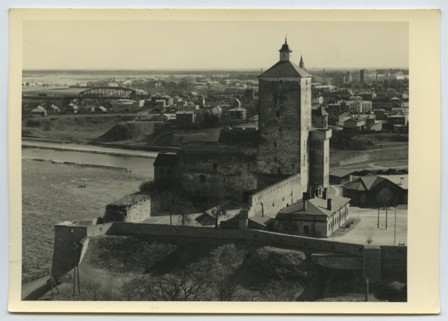 Narva, view of Hermann Fortress.