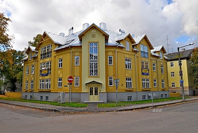 Tallinn - Jaan Poska 13 - lang rephoto
