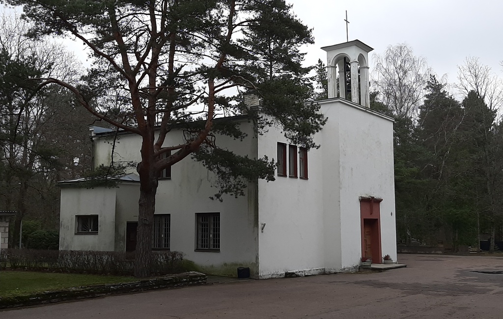 Tallinn. Rahumäe cemetery cable rephoto