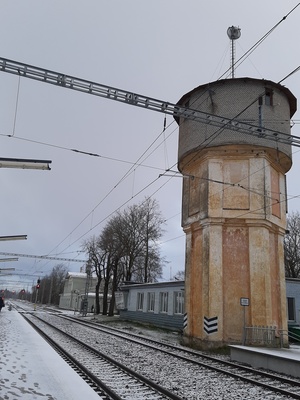 Keila raudteejaama veetorn rephoto