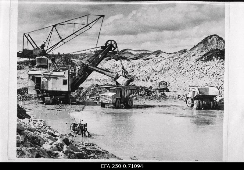 Vaade Sirgala karjäärile.