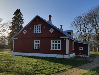 Main building of Ruhnu Pastorage rephoto