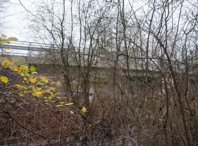 Photo Tori bridge in the city of Türi in Järvamaa ca 1950 rephoto