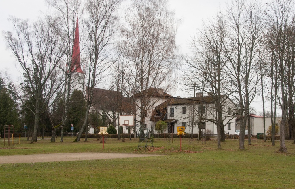 foto, Türi kirik 20.saj. alguses rephoto