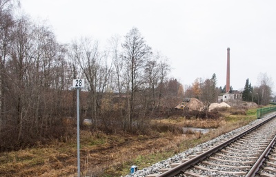 Türi paperwabrik in Estonia rephoto