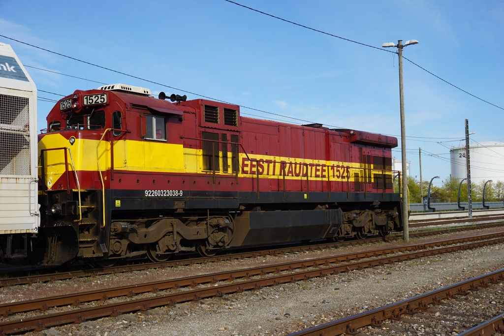American locomotive ge C36-7i at Paldiski Station