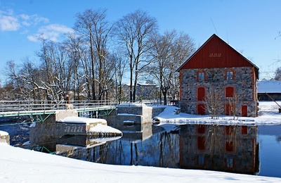 Kose jahu- ja villaveski Pirita jõel rephoto