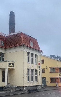 Entrance to Tallinn Power Station. rephoto
