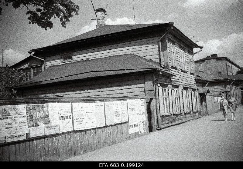 Wooden house Narva mnt 53.