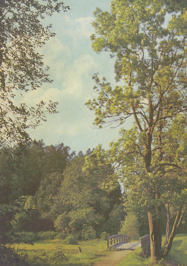 Postcard Alatskivi Castle Park 1970