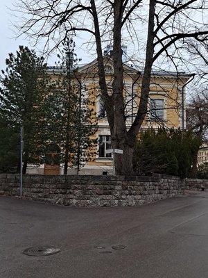 Itäisen Kaivopuiston huvila n:o 2 (=Itäinen Puistotie 2 - Myllytie 1). rephoto