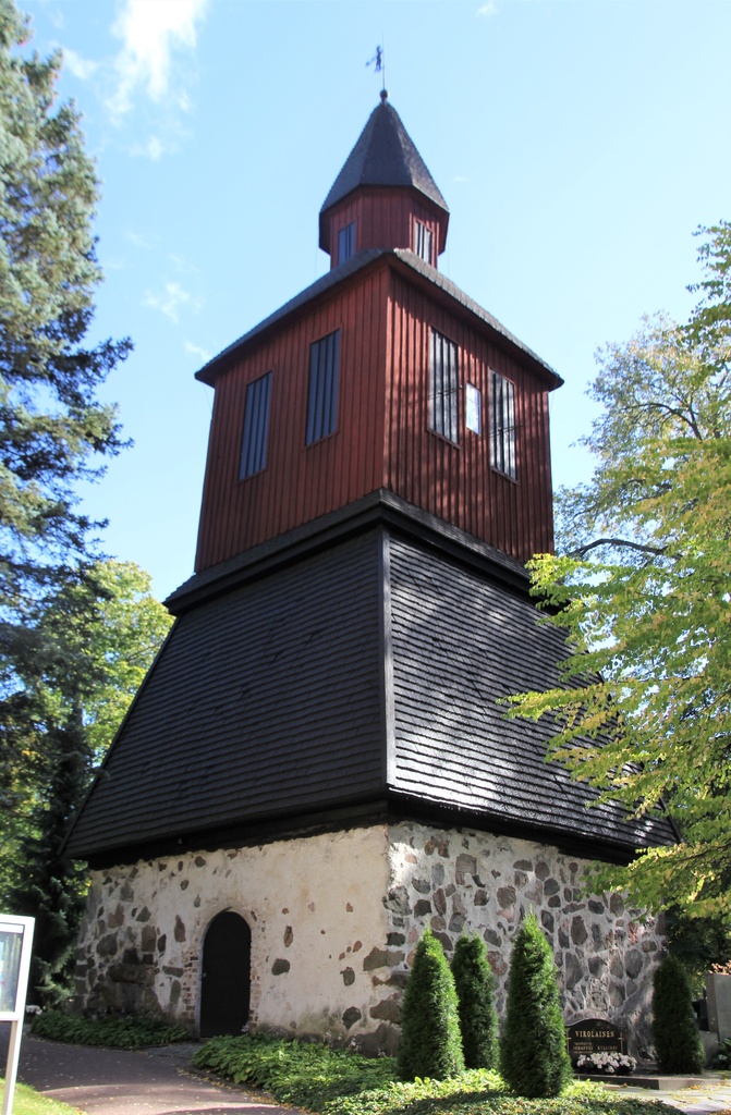 The corner of the church of St. Lauri and the fleece rephoto